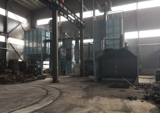 樹脂砂設備車間案例